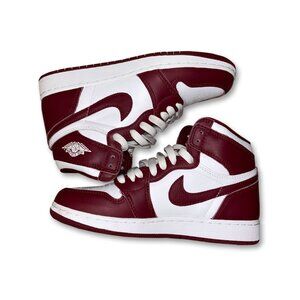 NIKE Air Jordan 1 Retro High OG "Artisanal Red" Team Red White Men's SZ 4Y